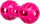 Trixie super Soft&Strong súlyzó - TPR, játék kutyák részére (11cm) pink