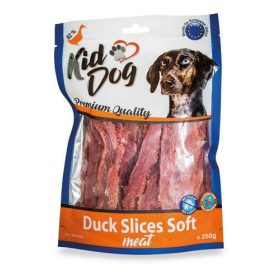   KidDog Duck Slices Soft meat - jutalomfalat (kacsahús) kutyák részére (250g)
