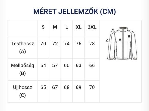 Barna uszkáros munkaruha felső Fekete "M"