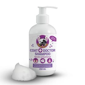   Happy Bulldog Coat Doctor kutyasampon keratinnal és panthenollal, 250 ml