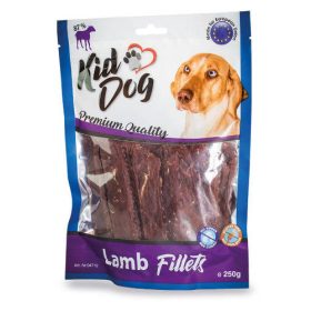   KidDog Lamb Fillets - jutalomfalat (bárányhús) kutyák részére (250g)
