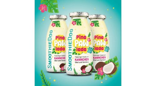 SmoothieDog - Nyúlhús smoothie kutyáknak 250 ml - Summer Edition