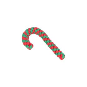   Trixie- játék (kötél formájú, karácsonyi cukorrúd) kutyák részére (19cm)
