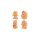Trixie Xmas Gingerbreads Figures - latex játék (mézeskalács) kutyák részére (11cm)
