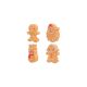 Trixie Xmas Gingerbreads Figures - latex játék (mézeskalács) kutyák részére (11cm)