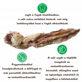 Szárított szőrös nyúlfül 100g